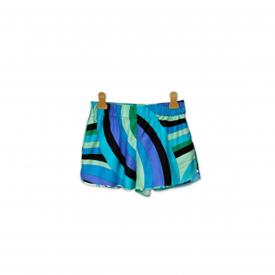 PUCCI IRIDE SILK SATIN SHORTS